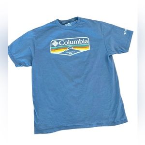 COLUMBIA SANDY GRAPHIC T-SHIRT - MEN'S SIZE LARGE